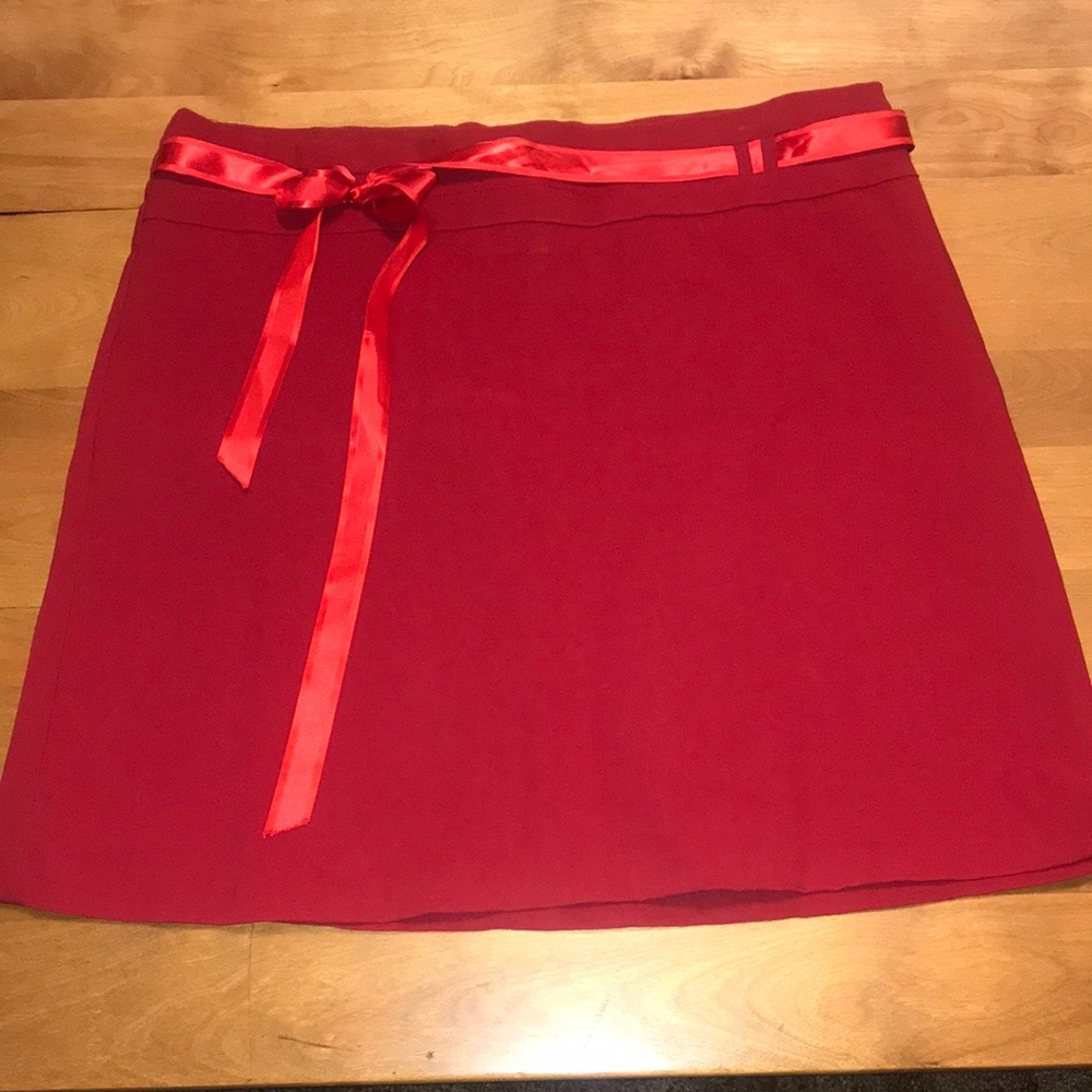 Crush by A&G Red Skirt Plus Size 18/20
